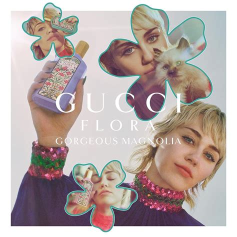 gucci flora beauty spot|miley cyrus for gucci flora.